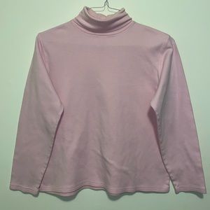 Pink Turtleneck